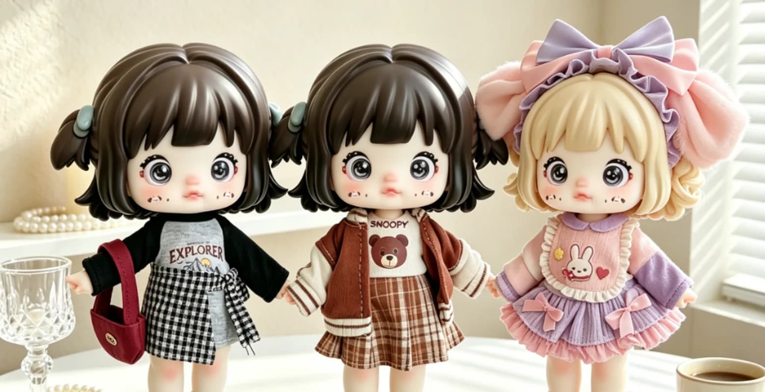 Only The Nommi Forest Country Series Five Joint Movable Doll Doll Costume Set Doll Dress Up Is A Holiday Surprise Gift For Fans