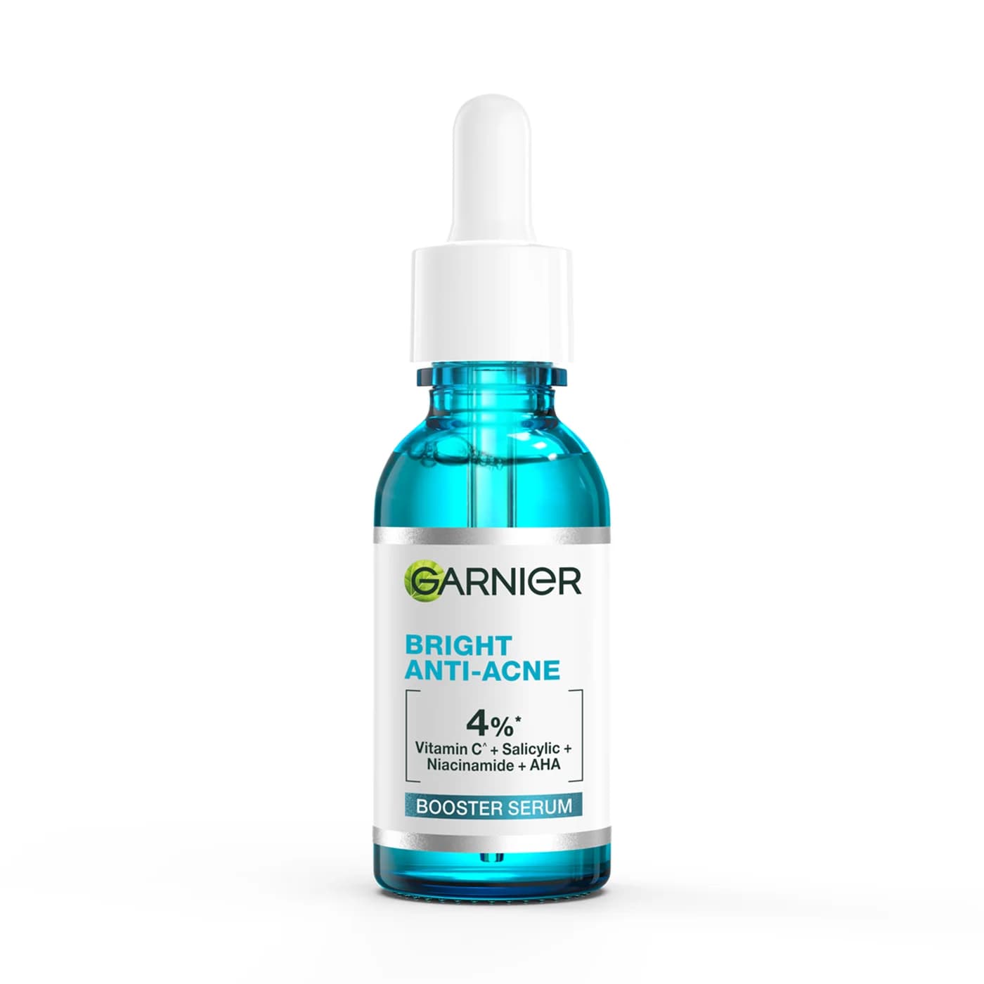 Garnier Bright Complete Siero Viso with 4% Vitamin C, Niacinamide, AHA and Salicylic Acid, Daily Skin Care, Hydrating Essence for Face 30ml