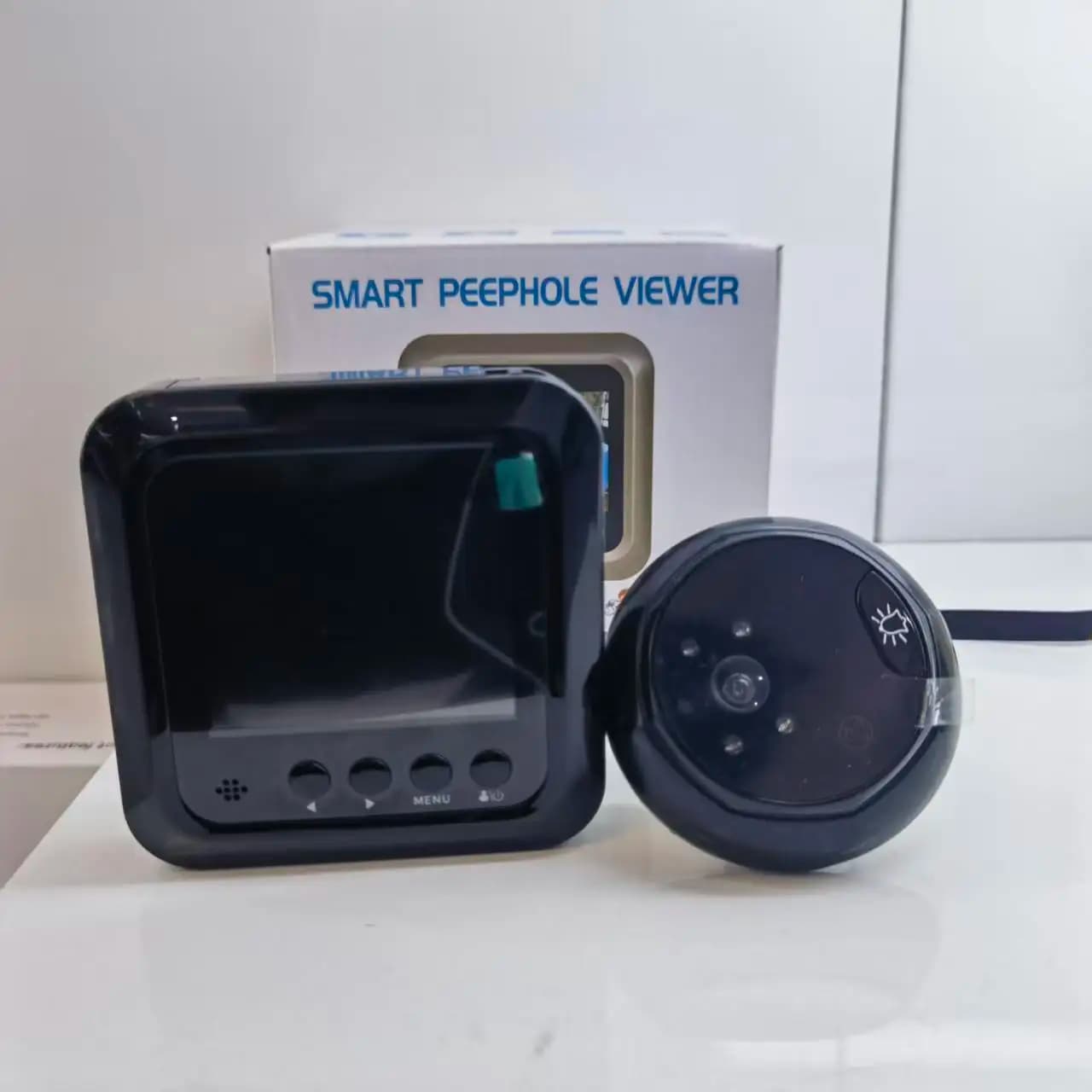Videocitofono Digitale con Telecamera Spioncino HD 2.4'' 120° ° Telecamera Grandangolare Intelligente per Porta, Spioncino di Sicurezza Danmini