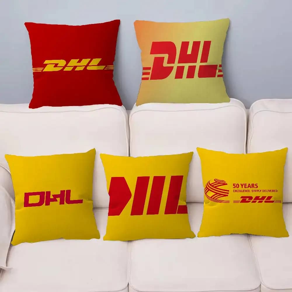 Logistics Brand D-Dhl Pillow Anime Pillow Sofa Bed Head Pillow Cover Cushion Cover 45x45 cm Fashion