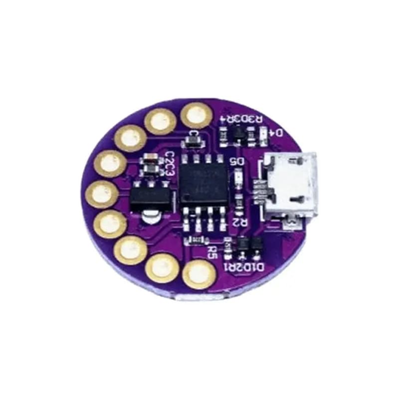 Wearable For Arduino MCU-Lilytiny For Lilypad Attiny85 Microcontroller Board Mini Development Module E-Textile DIY Projects