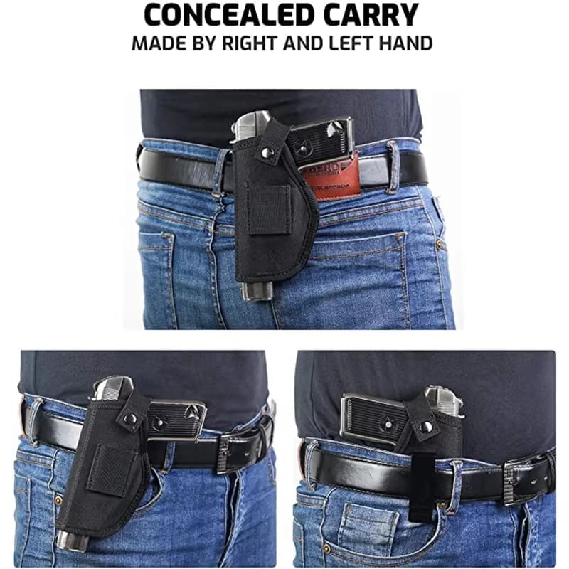 Fondina tattica da caccia esterna Custodia per pistola nascosta in nylon per G1ock Sig Sauer Beretta Kahr Bersa IWB Fondina Attrezzatura tattica