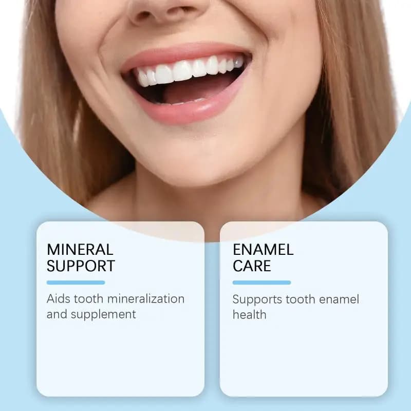 Liquido per la Pulizia dei Denti 60ml, Rimozione delle Macchie e Sbiancamento, Cura delle Gengive e Riparazione Anti-Carie