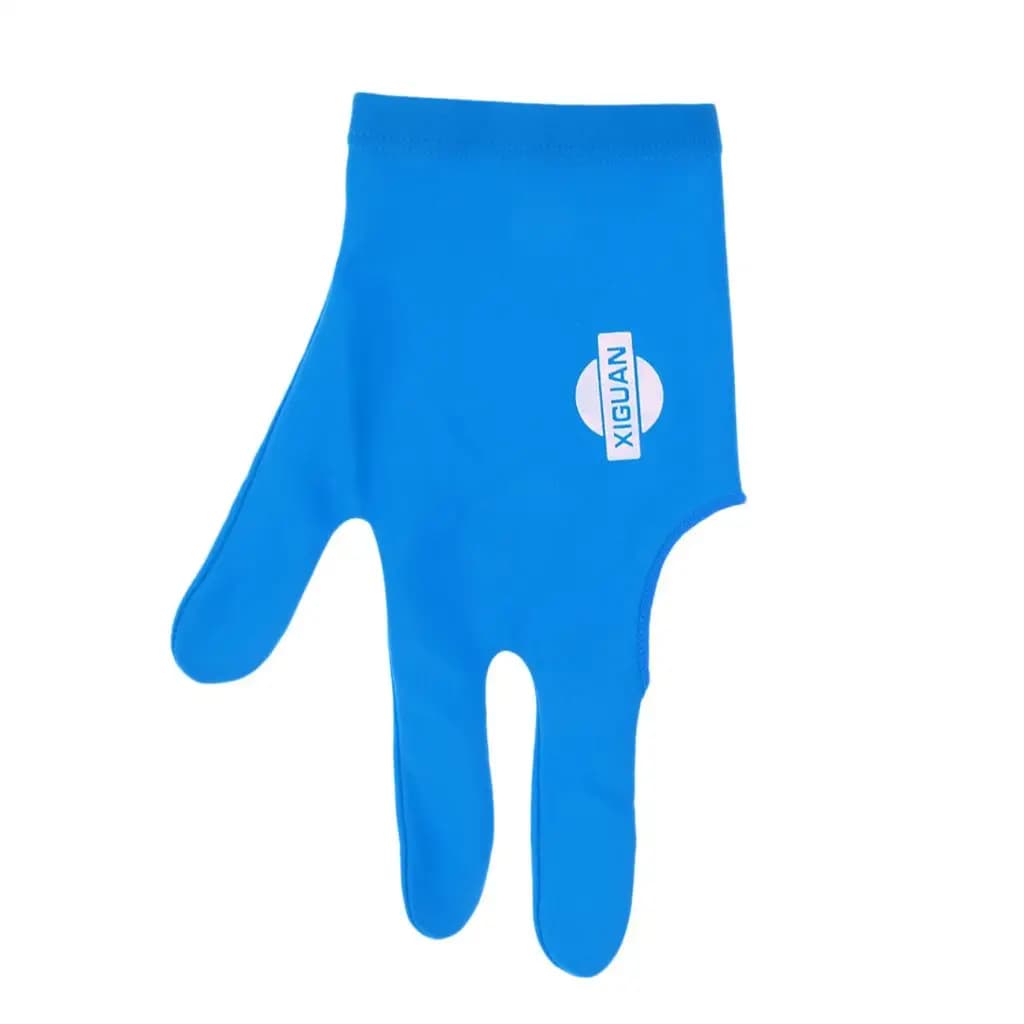Guanto da Biliardo a 3 Dita in Lycra Flessibile per Mano Sinistra, Accessorio per Stecca da Snooker e Pool per Tornei e Allenamento