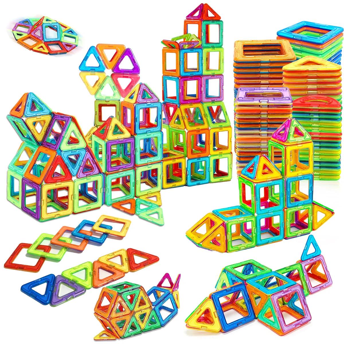 Magnetic Blocks DIY Magnets Toys Medium Size STEM Toys Construction Toys Learning Educational Magnetic Toys