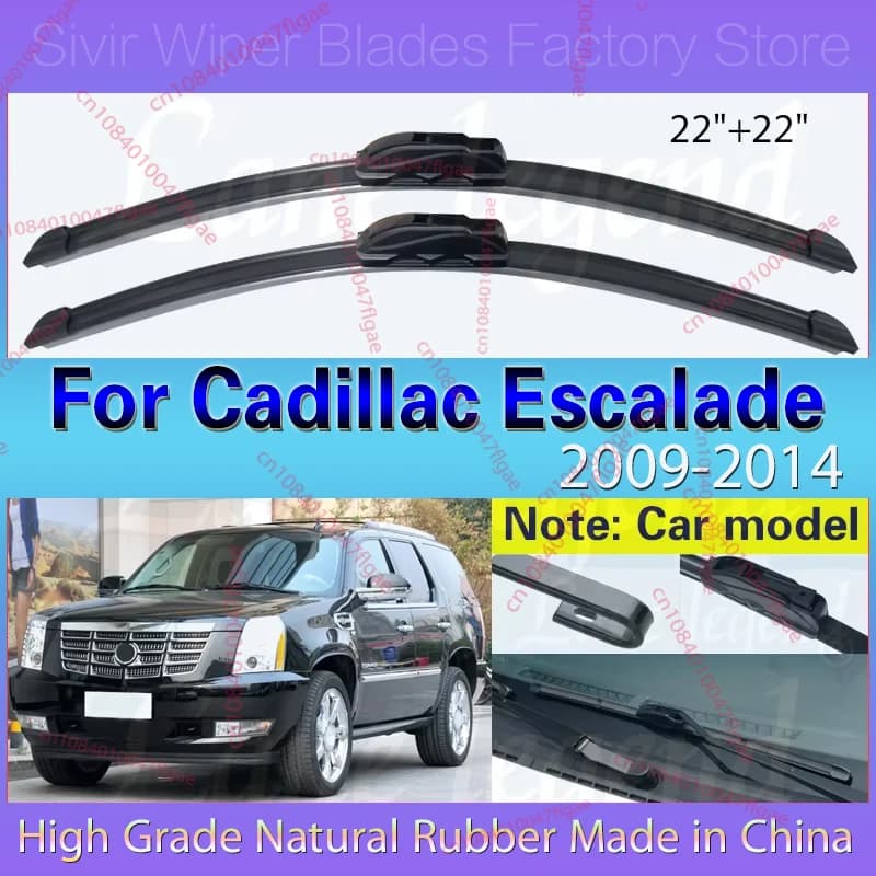Per Cadillac Escalade 2009 2010 2011 2012 2013 2014 Spazzole Tergicristallo Finestra Parabrezza Parabrezza Spazzole per la Pulizia Accessori Auto