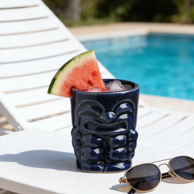 Tazze per Cocktail Hawaiane, Mug in Ceramica Creativa, Bicchieri Tiki per Birra e Bevande, Tazze per Vino, Accessori da Bar, Articoli per la Casa, Regalo per Amici