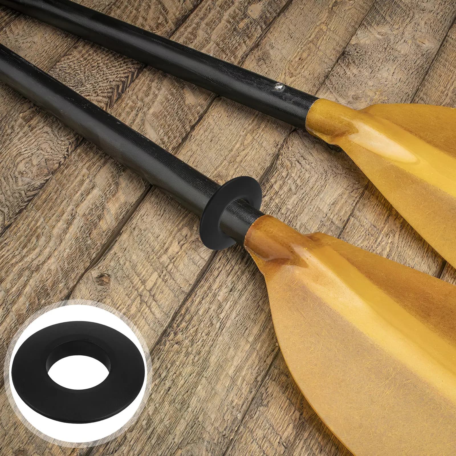 20 Pezzi Anelli Antigoccia per Pagaie da Kayak, in PVC Resistente, Universali per Kayak, Canoe, SUP, Paddleboard, Accessori per Sport Acquatici