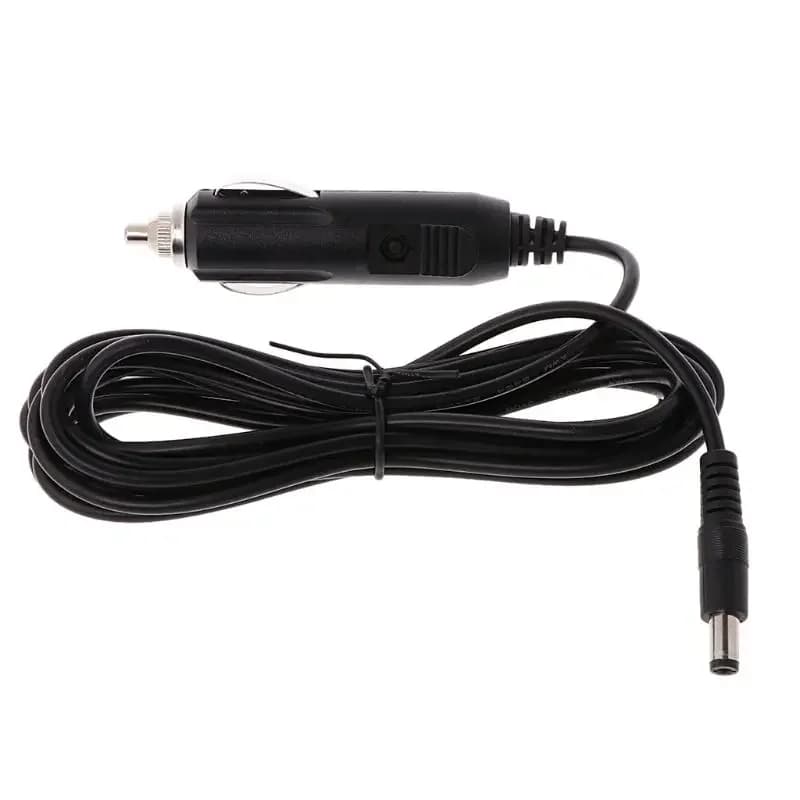 Cavo adattatore per accendisigari auto 12V DC 5.5mm x 2.1mm, connettore maschio portatile per prolunga caricabatterie auto