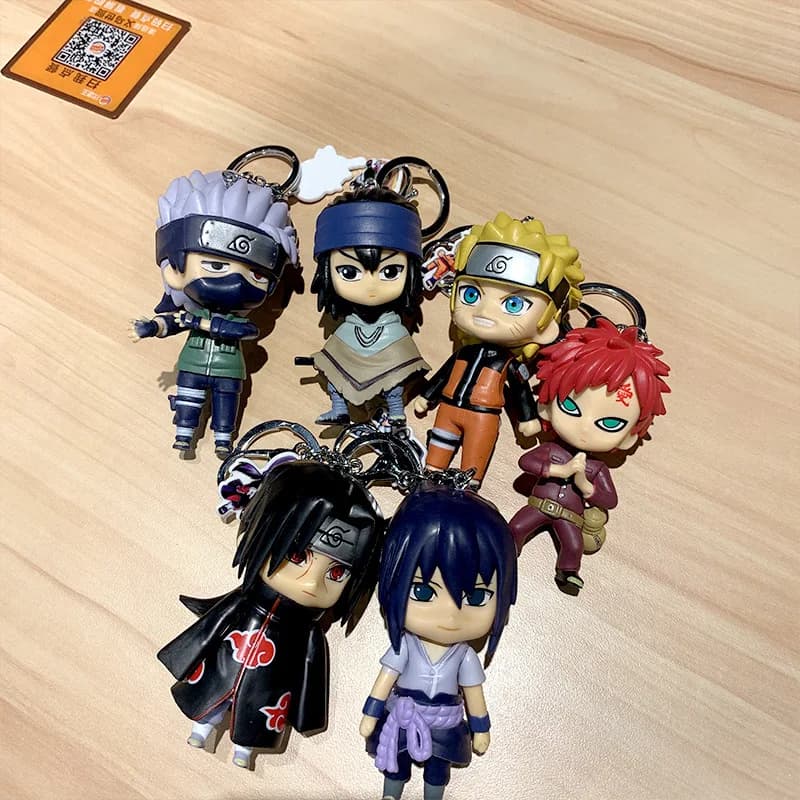 Portachiavi anime Portachiavi per auto carini per uomo Donna Portachiavi Accessori Zaino Ciondolo Serbatoio Regalo migliore per gli amici