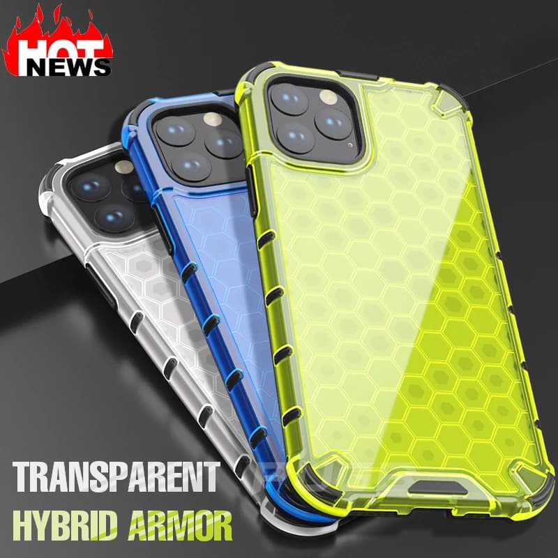 Custodia trasparente anti-shock militare per iPhone 14 12 11 Pro Max 13 Mini Xr Xs Max 6s 8 7 Plus Cover resistente agli urti in silicone trasparente