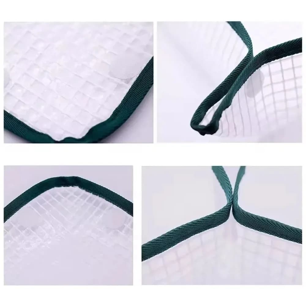 19.68/39.37in Plant Repotting Square Mat Waterproof Transplanting Mini Grid Cloth Transparent Bonsai Mud Garden Flower Mat