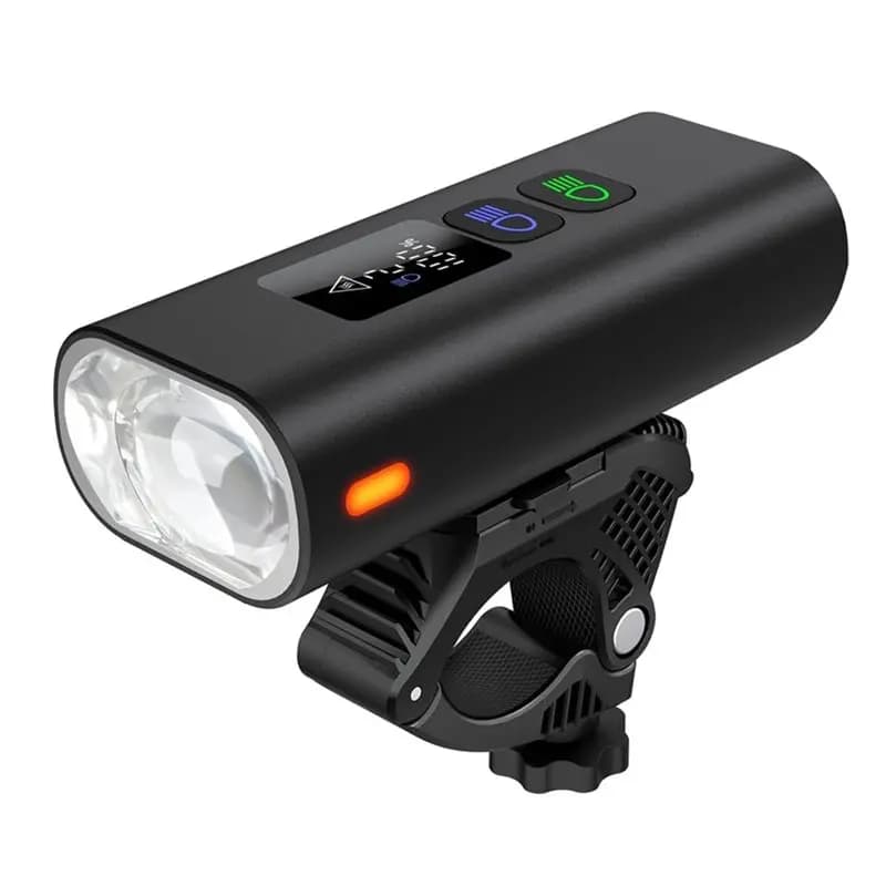 ABUE-Luce per bicicletta impermeabile con montaggio a sgancio rapido, luci laterali visibili per strada, pendolarismo e guida notturna