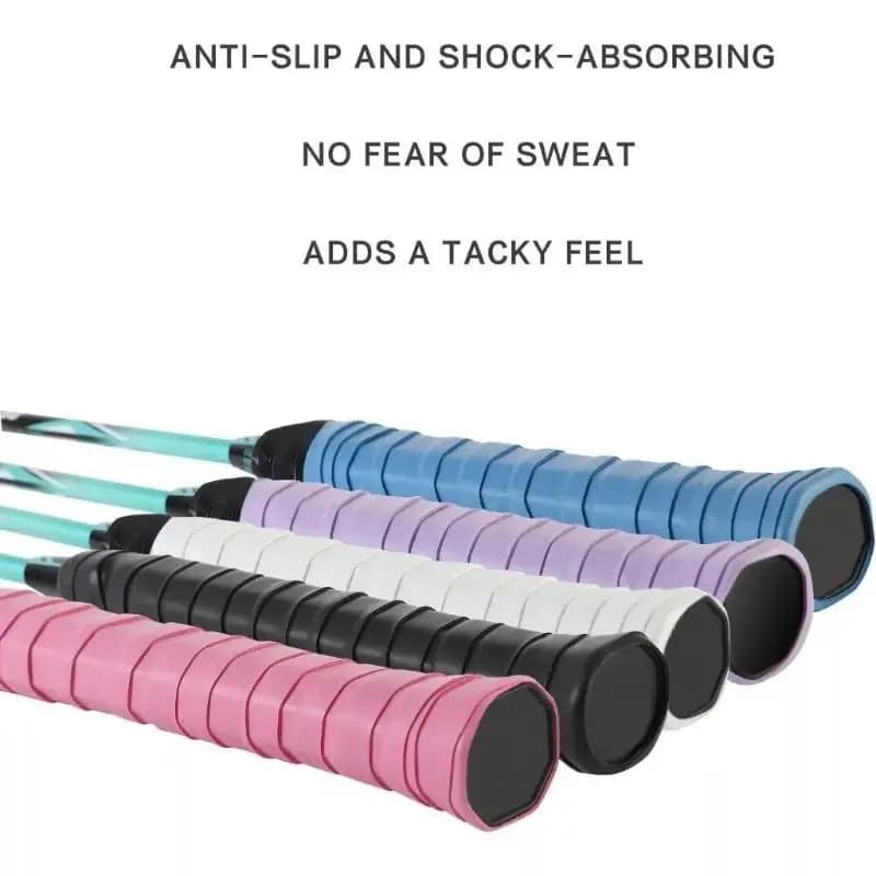 New 12 Pieces Tennis Racket Badminton Racket Grip Tape Overgrips Sports Overgrip Grip Tape Badminton Tachy Overgrip Anti-Slip An