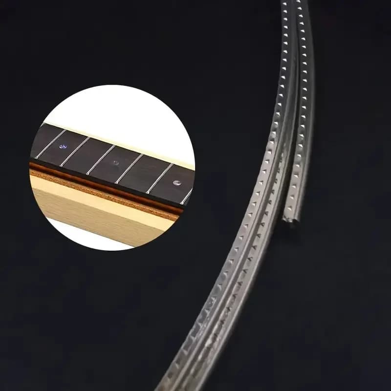 Stainless Steel Fingerboard Fret Wire For Ukulele Acoustic Electric Guitar/ Brass Width1.6/1.8/2.0/2.2/2.4/2.7/2.9/ Length 200mm