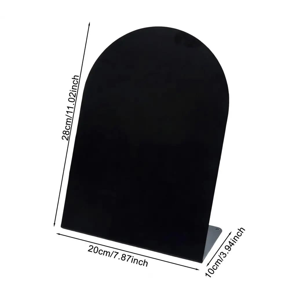 Bacheca magnetica da 28 * 20 cm Bacheca promemoria in ferro Facile da scrivere Cancellare Pannello display riutilizzabile per il miglioramento della produttività