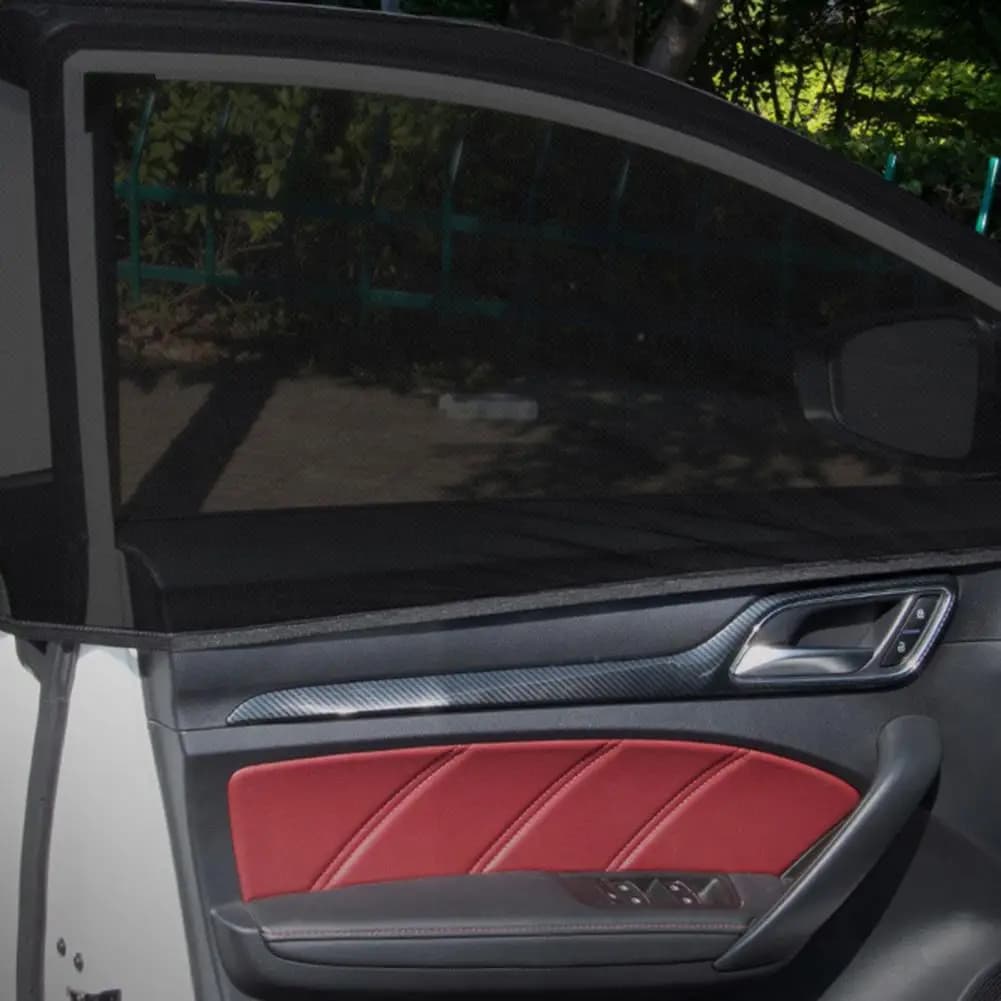 Schermi parasole per finestrino dell'auto per auto, per campeggio, protezione UV, preservatore della privacy, facile installazione, calore per parasole