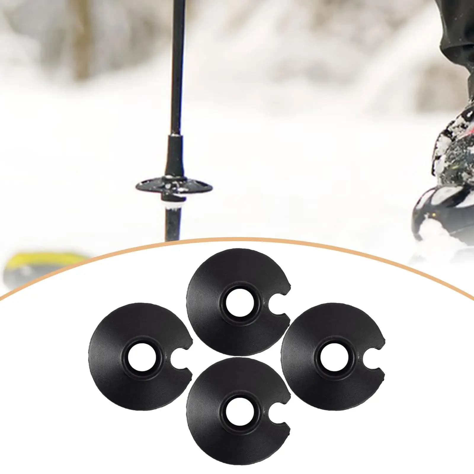 Walking Sticks Replacement Tip Protector Durable ABS Ski Parts for Lifestyle Skiing Accessories Outdoor Activity