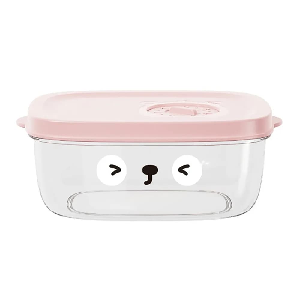 3PCS Durable PE/PP Fruit Storage Containers 300ml Airtight Lid Berry Keeper Containers Food Storage Containers Meal Prep