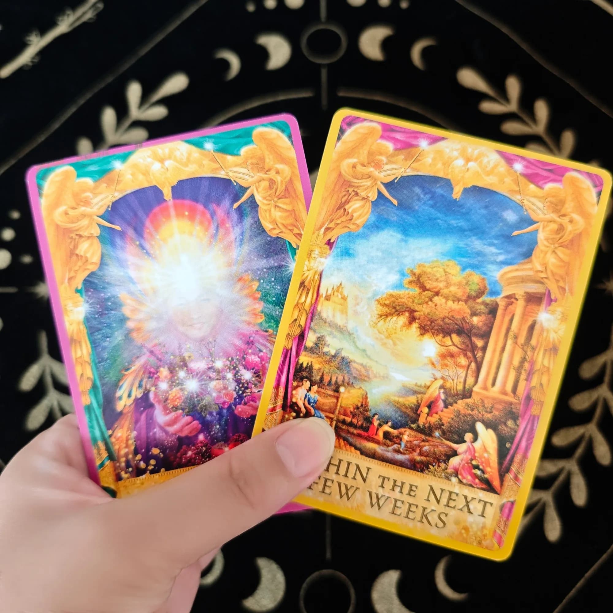 New Oracle Cards A 44 Card Deck Prophecy Divination Oracle Cards Friend Entertainment Party Board Game,Meditation & Party Games