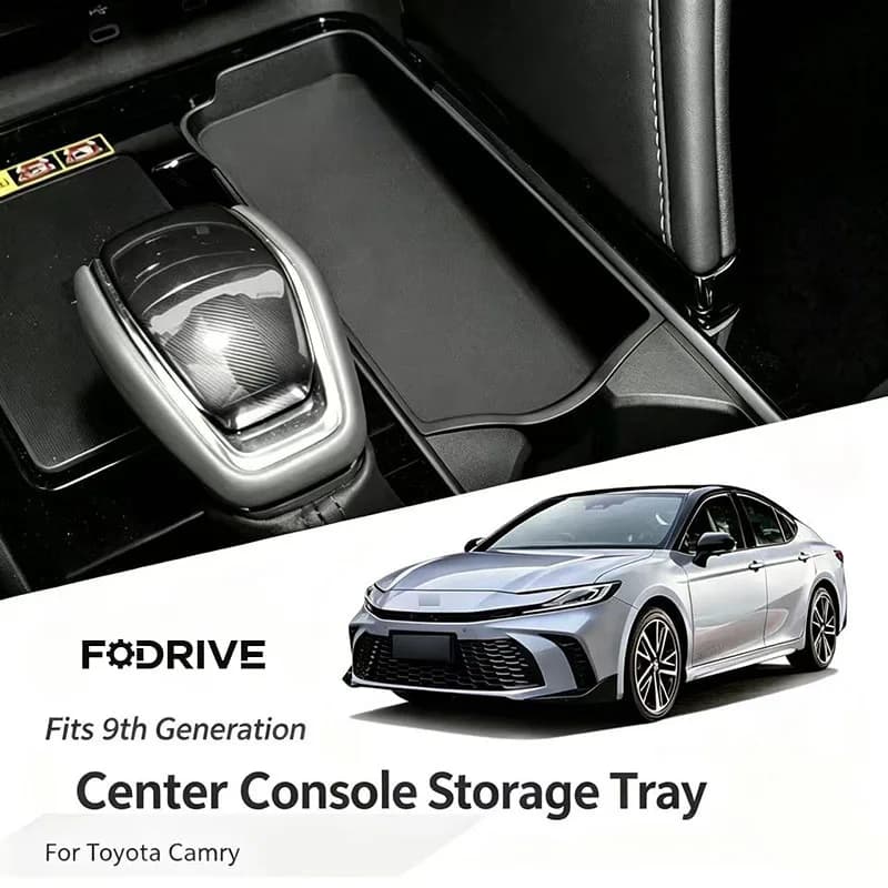 For Toyota Camry 9th 2025 2026 Car Armrest Storage Box Center Console Organizer Tray Car Interior Accessories