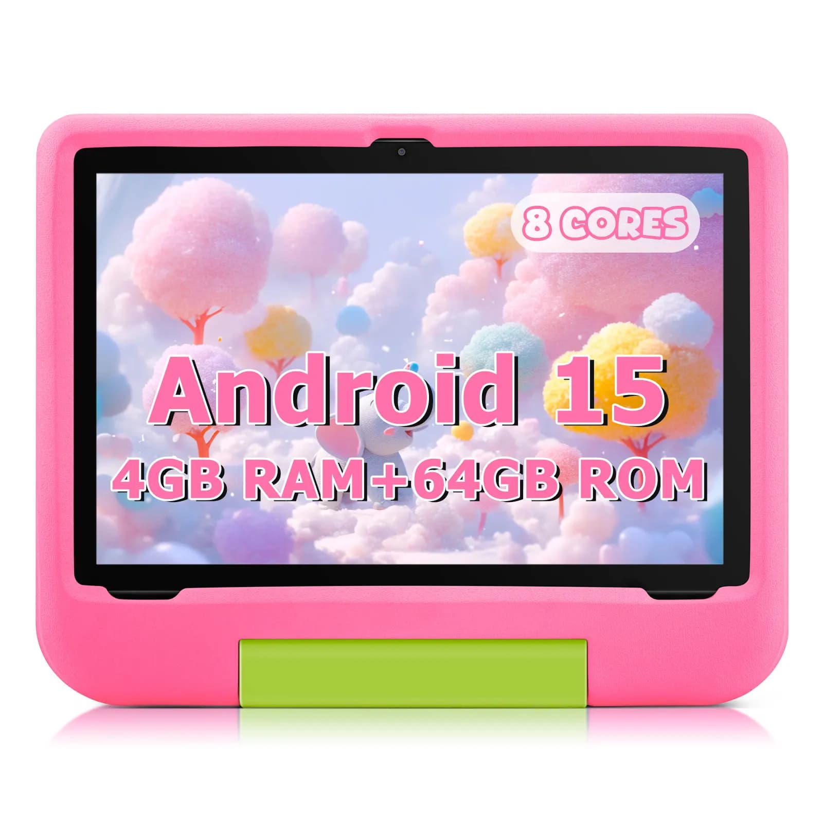 Paitanry Tablet Android 2026,10.1 inch Kids Tableta Android 15 with Wifi Octa Core 8GB RAM+64GB ROM 5000mAh For Study Education