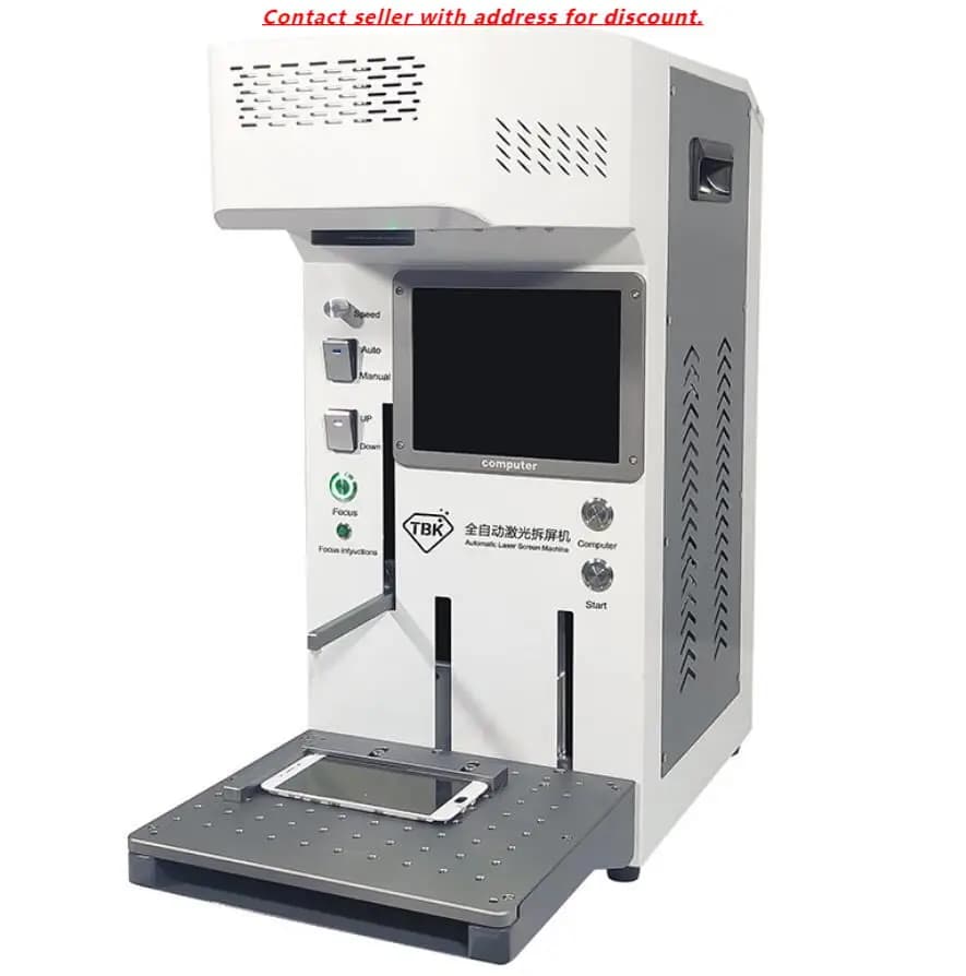 LCD Laser Repair Machine for IPhoneX XS Max 8 8+ Rear Cover Glass Frame Separation Engraving Machine