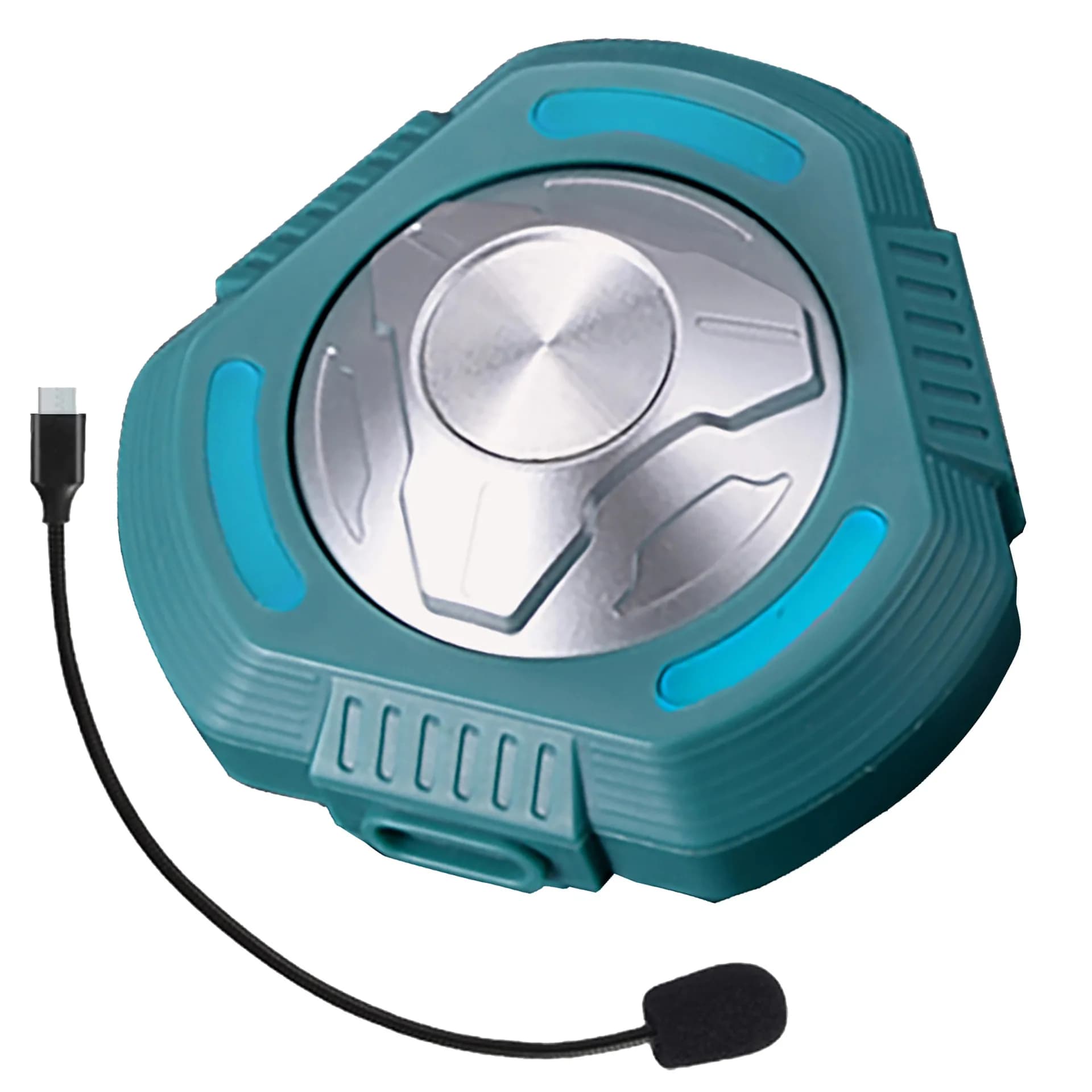 Cuffie Bluetooth a conduzione ossea per casco, altoparlante wireless esterno plug-in per motociclisti, riduzione del rumore