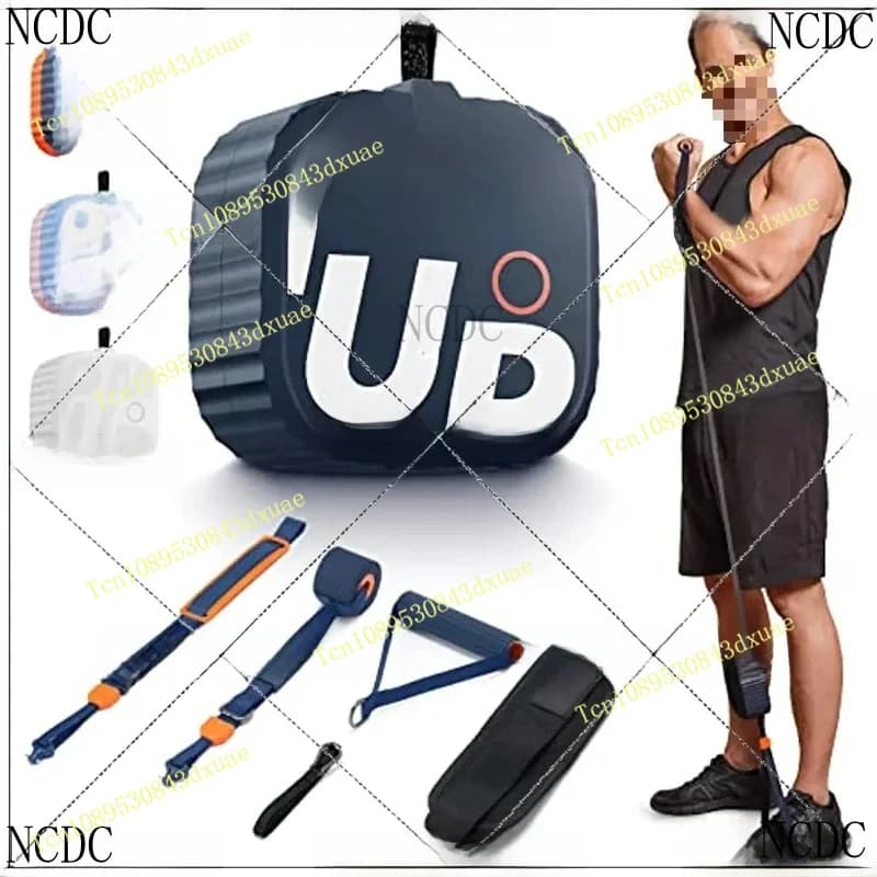 Home Fitness Equipment 4.4-44 LB Adjustable Resistance Bands Portable Pocket Gym System UNITREE PUMP Support APP