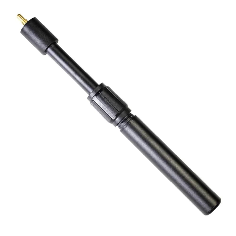 Telescoping Pool Cue Extender with Compact Head for For billiards Aluminum Alloy Lightweight 117g 25-33cm Range