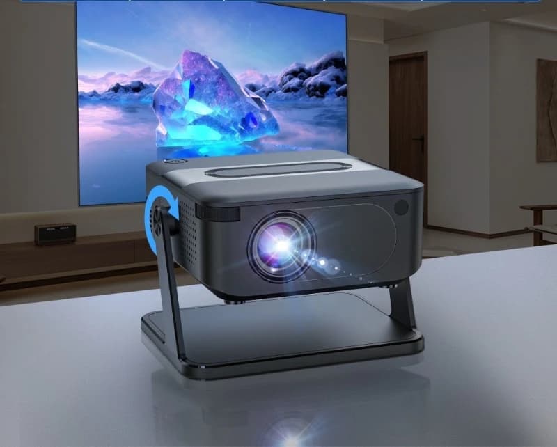 2025 Nuova camera da letto ultra chiara con schermo di proiezione per telefono cellulare Proiettore da parete per piccolo dormitorio per studenti