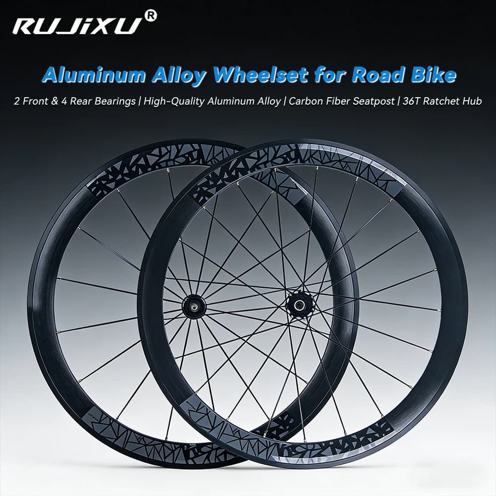 700C 6 Pawls Frame Height 30/40/50MM Brand New Road Wheel Pack V/C disc brake Lap Brake Straight Pull Bike Wheel Set