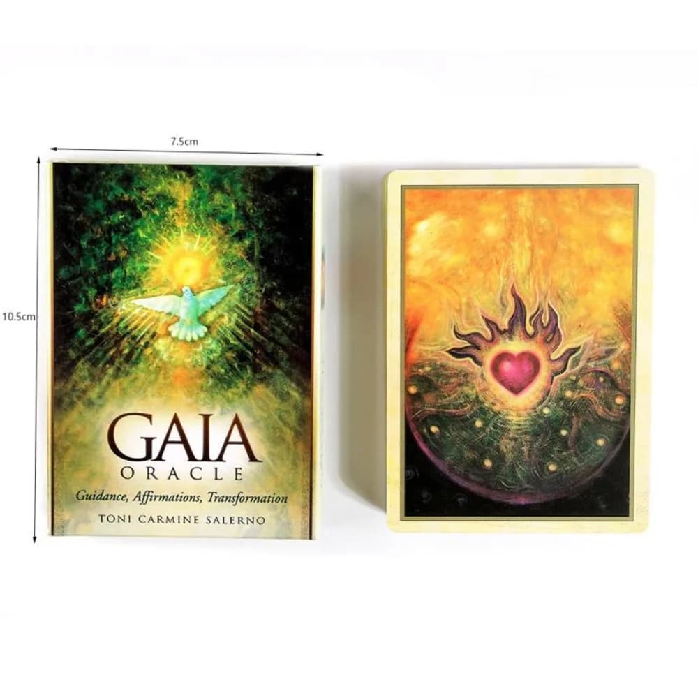 Versione inglese The Gaia Oracle Cards Tarot Giochi da tavolo Giocando alla guida PDF
