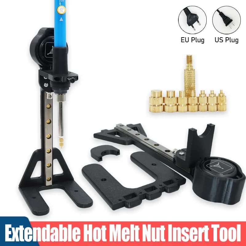 Heat Set Threaded Insert Stealth Press M2 M3 M4 M5 M6 Tip For Welder Weldering Tool Kit for 3D Printer Accessories