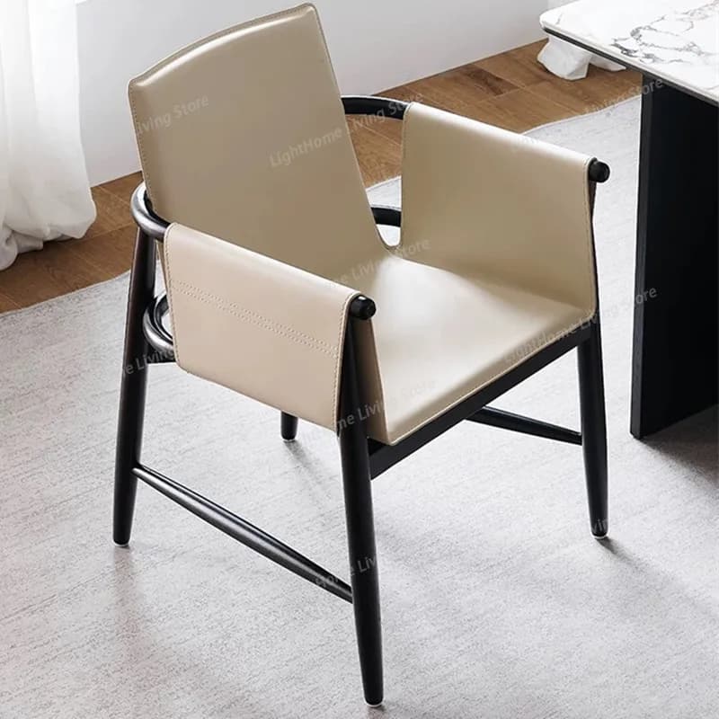 Sedie da pranzo moderne impermeabili, lussuose, da bistrot, da gaming, comode, portatili, robuste, sedie da sala da pranzo, mobili