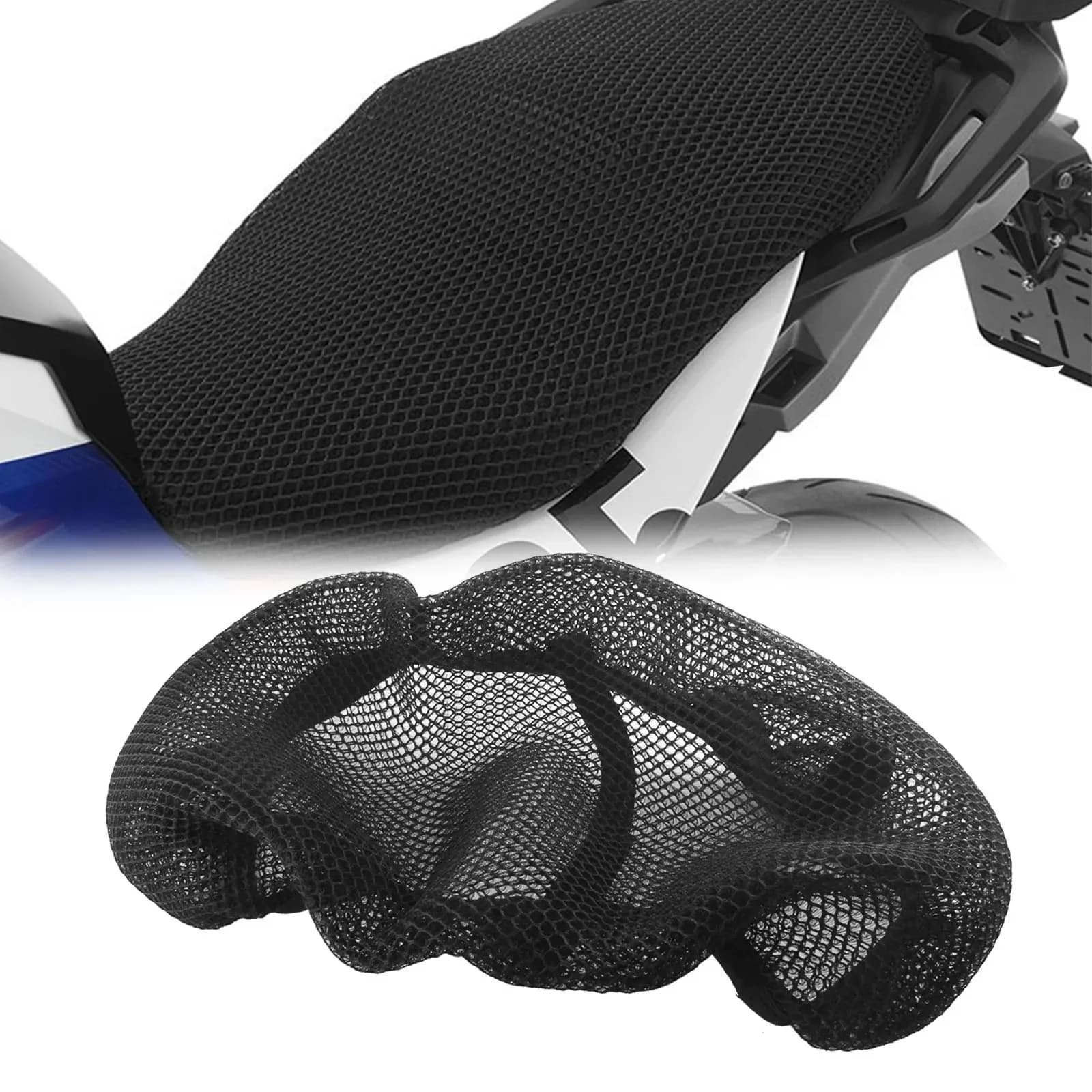 Sport Bike S1000XR Coprisedile in rete per moto Cuscino Protezione Isolamento Traspirante Rete a prova di sole per BMW S1000XR 2020-
