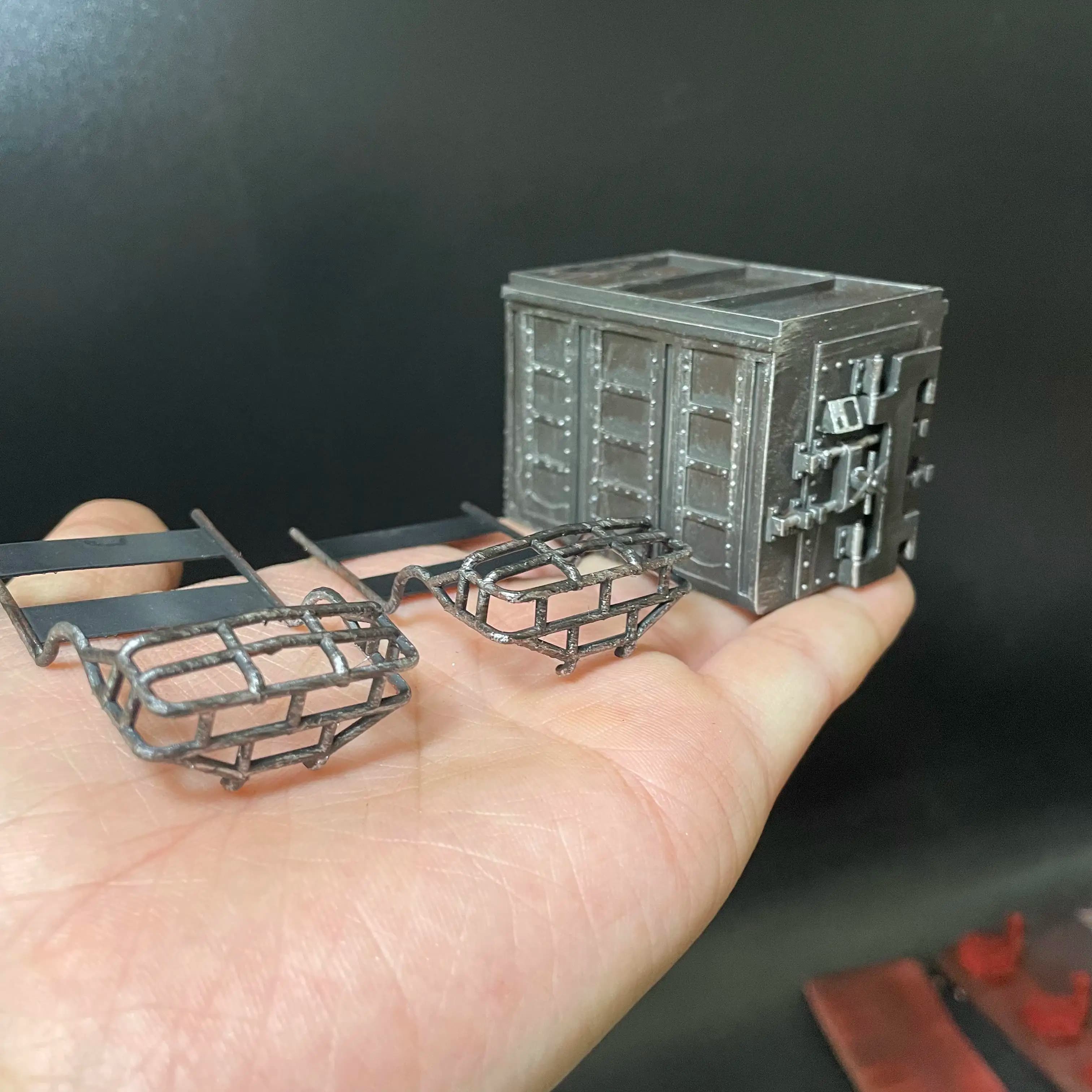 Staffa 1:64 Fast Furious 5 Dod Towed Safe Rack Modello Auto Refitting Parti modificate