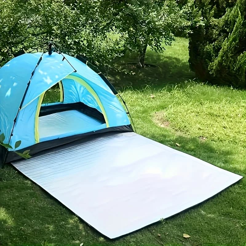 1 Campsite Mat Foldable | Curtain Mat, picnic blanket for beach, tent, hiking, trekking