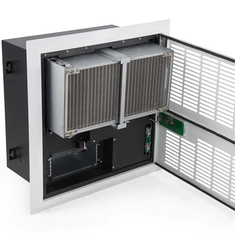 Precipitatore elettrostatico ESP Purificatore d'aria Rimuovi polline di polvere per hotel Mall Factory Office HVAC con filtro riutilizzabile lavabile