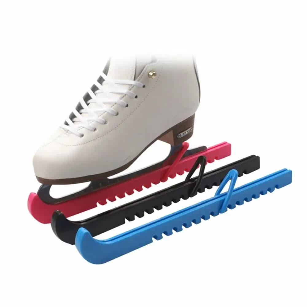 1 Pair Universal Non-Slip Ice Blade Protector Adjustable Wear-Resistant Ice Skate Guards Protector Sleeve Ice Blade Sleeve