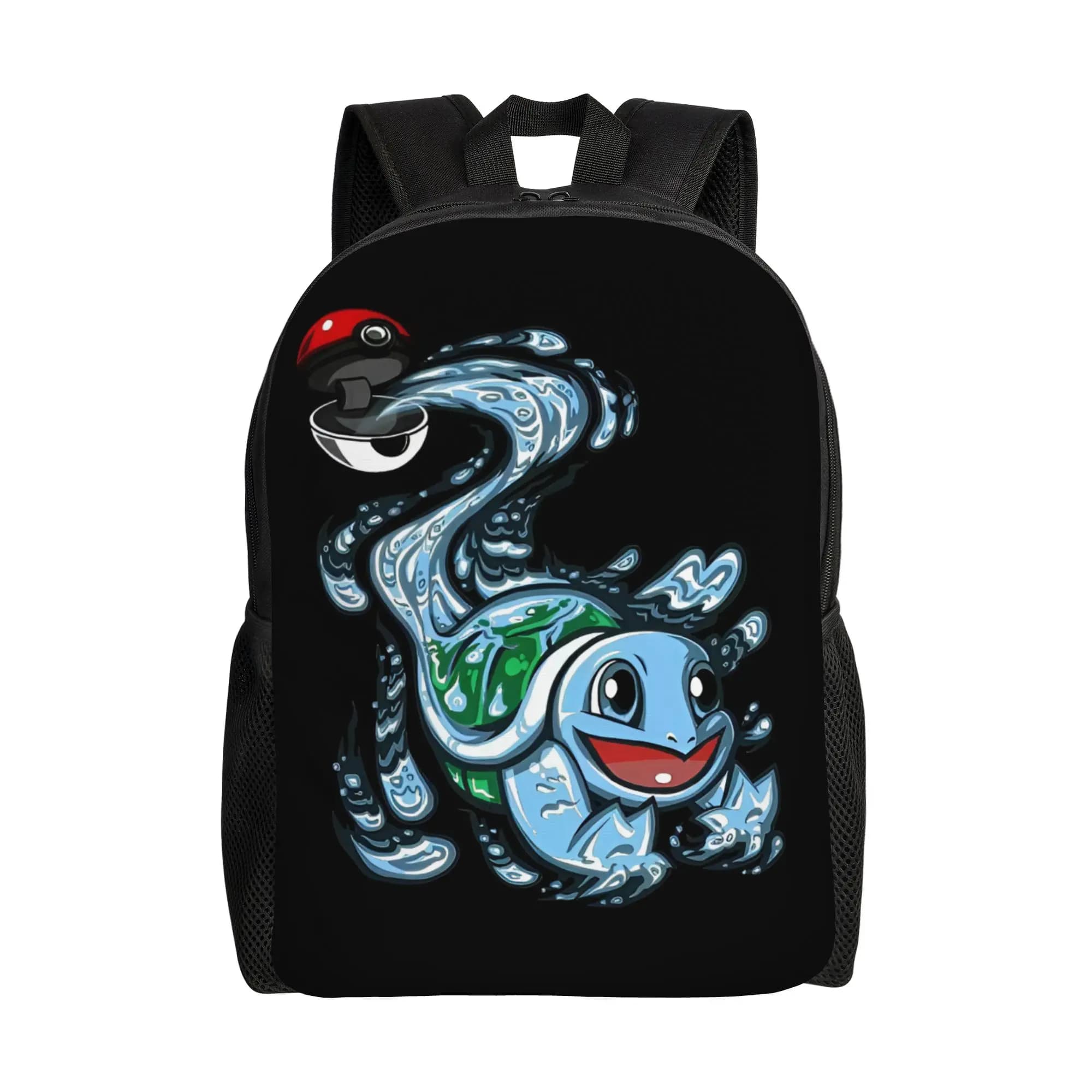 S-Squirtles Laptop Backpack Women Men Casual Bookbag for College School Students Manga Bags