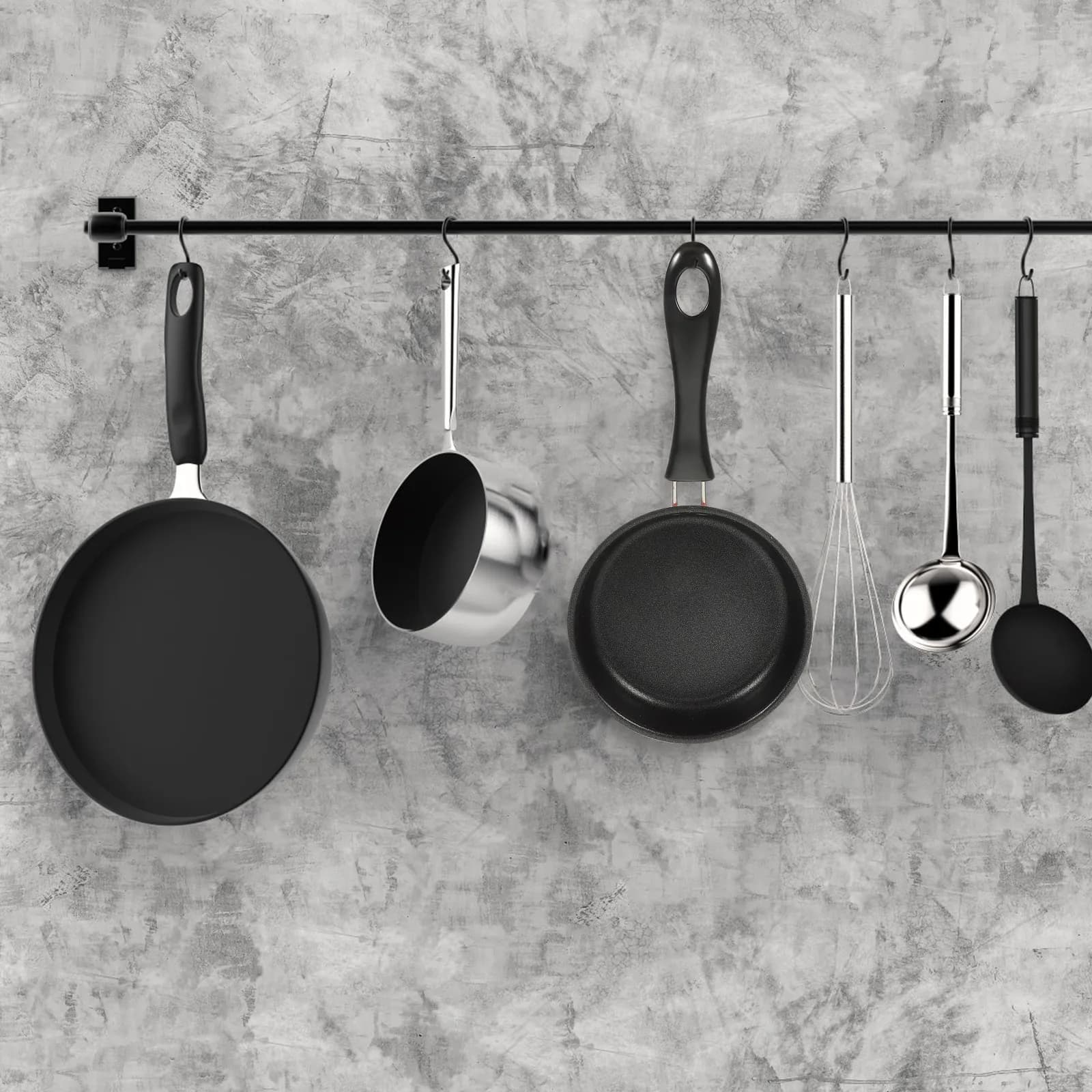 Mini Anti-stick pan with Base Plate, Robusta per Uova, Pancake e Omelette, for Internal and External Use