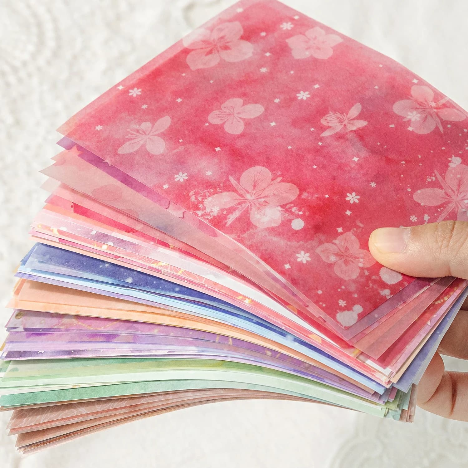 20 fogli, carta per sfondo colorato, carta per materiali per scrapbooking fai da te, decorazione per collage di conti manuali, diario spazzatura, cancelleria estetica