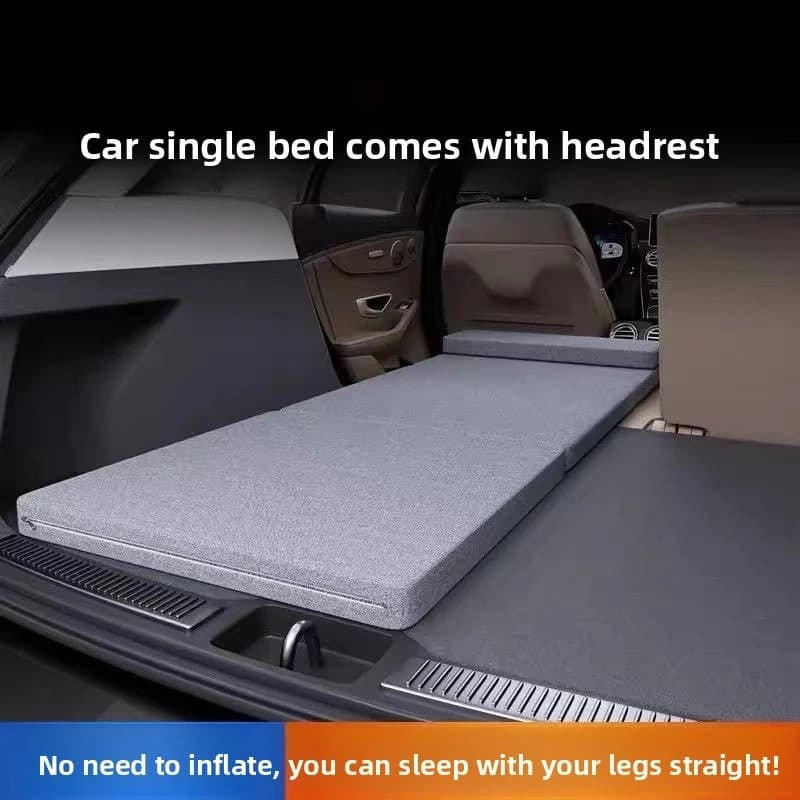 Materasso per auto pieghevole per sedili posteriori, cuscino da viaggio spesso 5 cm per SUV, materassino per sedile posteriore per auto aftermarket