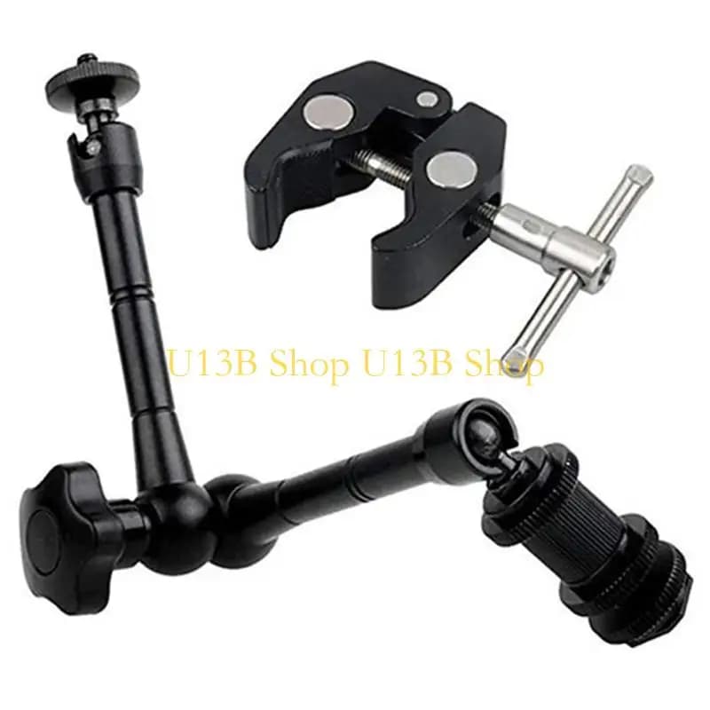 U13B Arm Super Clip for flash monitor LCD LED light video camera DSLR