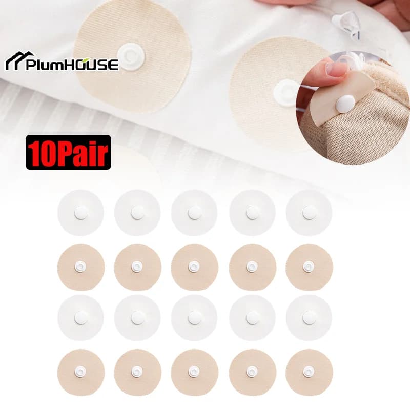 10 paia di lenzuolo trapuntato clip antiscivolo coperta fibbie copripiumino clip di fissaggio una chiave per sbloccare pinze fissatori per supporto trapunta