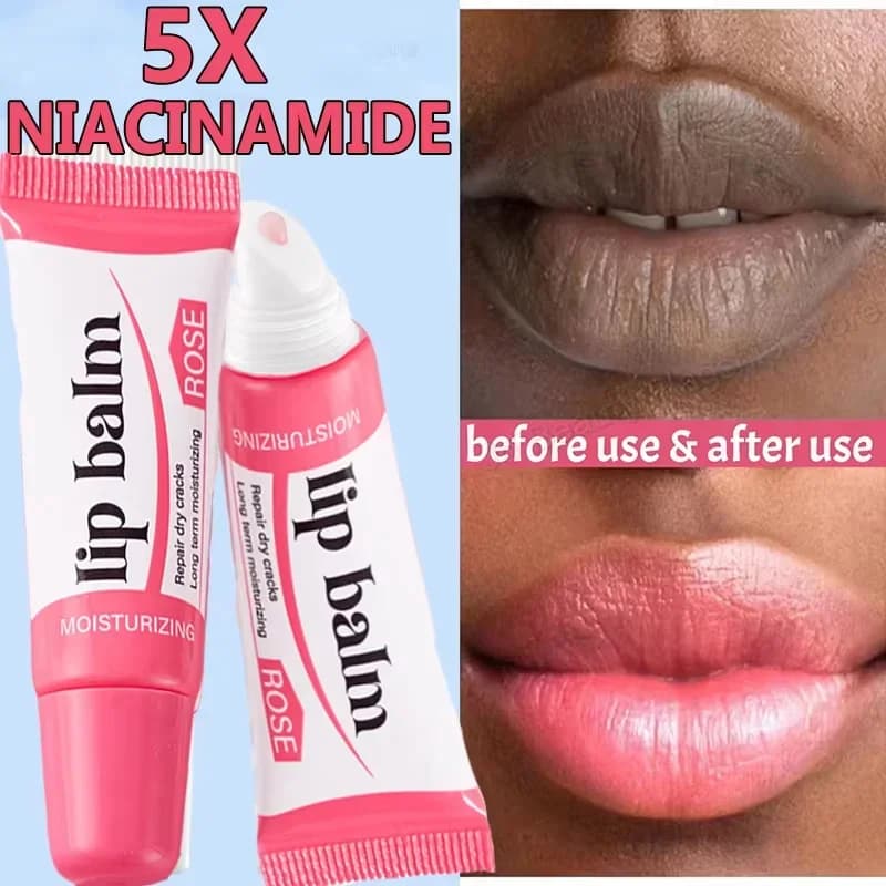Quick Removal Dark lip balm Siero Clear the melanin Lip mask Exfoliating Dissolvency Lip lines Dead skin Nutrient Repair Makeup for lip care