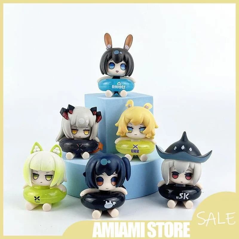 Gioco Arknights Blind Box Skadi Kal'tsit Amiya Ada Chiusura Chiesa Saria Action Figure Modello Decorazione del desktop Bambole Giocattolo per bambini Regalo