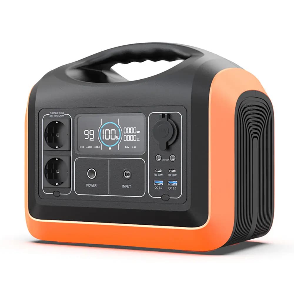1200w Camping Emergency Backup 220 110v Mobile Outdoor Lifepo4 Battery Bank Charging Portable Power Station Solar Generators