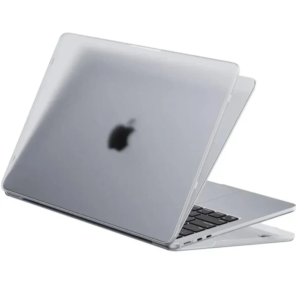 Custodia per laptop trasparente opaca per MacBook Air 13.6 M4 15 M3 Pro 13 M1 M2 14 M4 16 2025 Accessori per maniche Copertura smerigliata per PC ultra sottile